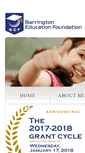 Mobile Screenshot of barringtoneducation.org