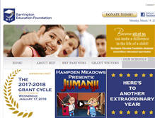 Tablet Screenshot of barringtoneducation.org